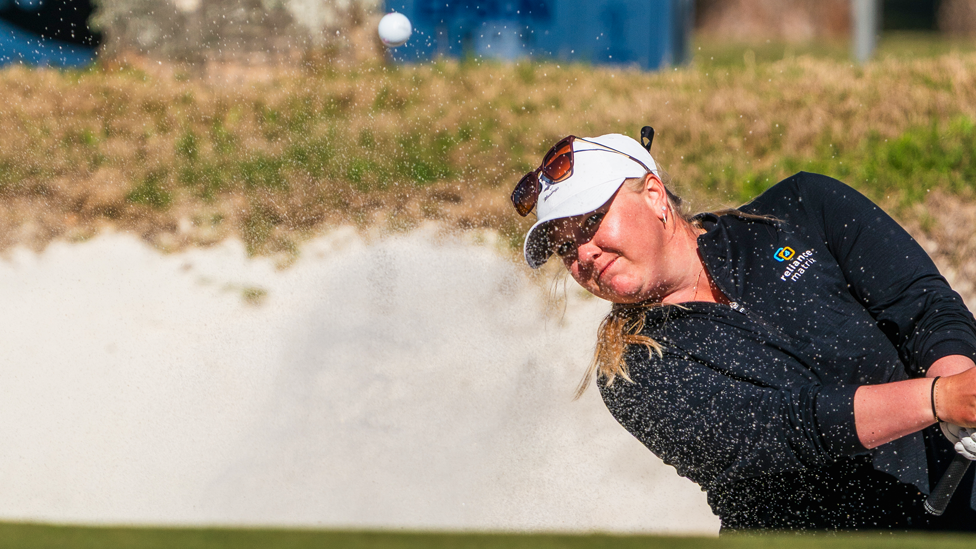 Hailee Cooper in the second round at the 2025 Atlantic Beach Classic presented by Access Golf.
